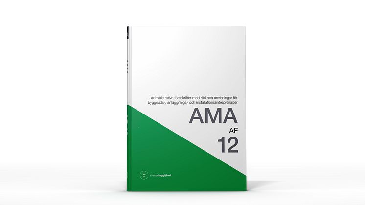 AMA AF 12 – ny utgåva av administrativa föreskrifter