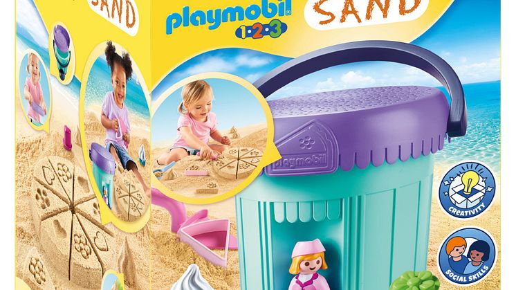 Kreativset Sandbäckerei (70339) von PLAYMOBIL 1.2.3 SAND