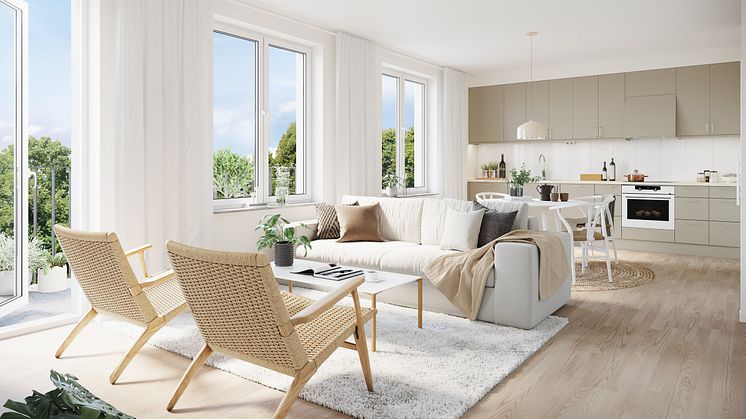 HSB Säljstartar etapp 3 i Bromstensstaden