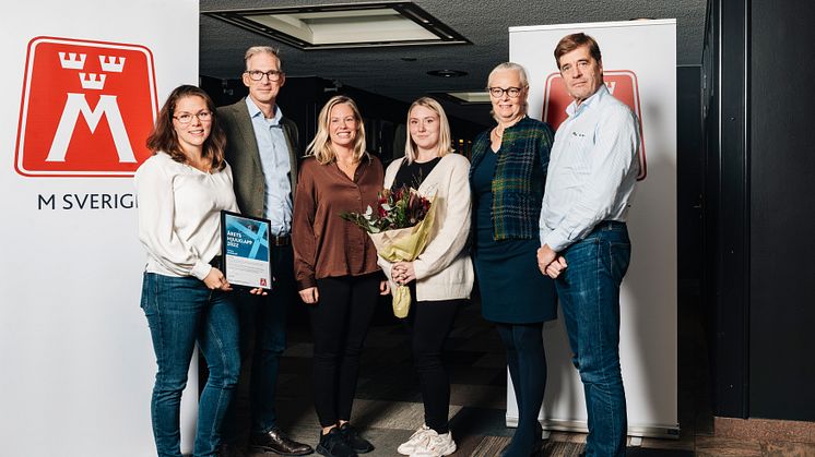 Fryshuset tilldelas Årets hjulklapp av Riksförbundet M
