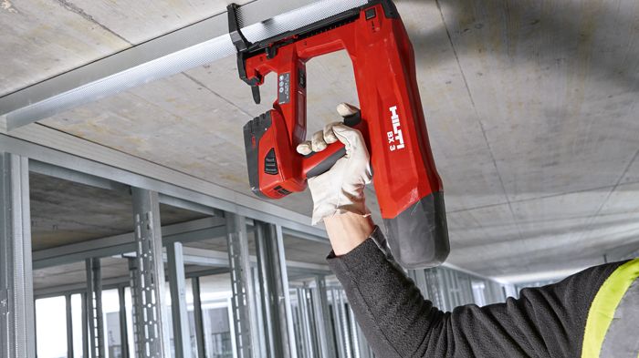 Boltepistolen BX3 fra Hilti gjør arbeidet enklere, den er sikker, rask og enkel i bruk.