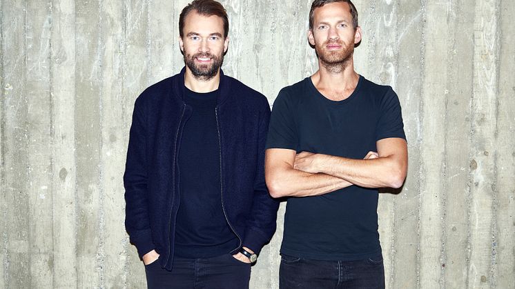 Martin Landén och Gustav Gisseldahl, medgrundare av APPRL
