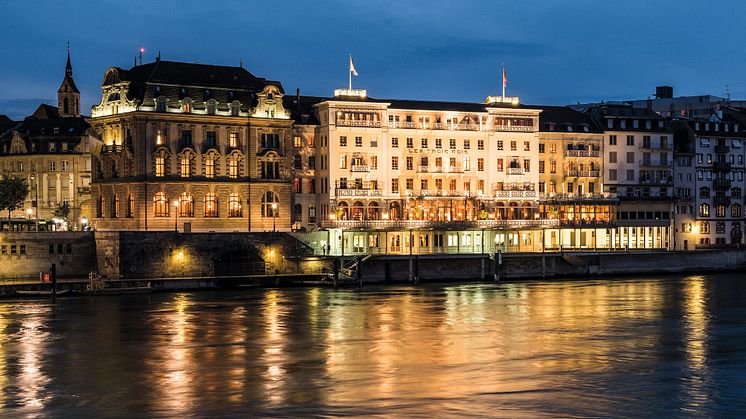 Grand Hotel Les Trois Rois Basel Aussenansicht 