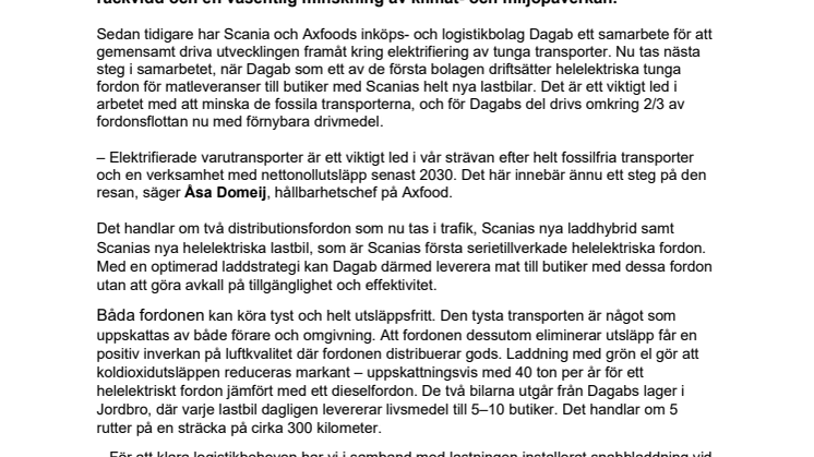 PM_210615_Första helelektriska Scanialastbilen i drift när Dagab växlar upp elektrifieringen av transporter.pdf