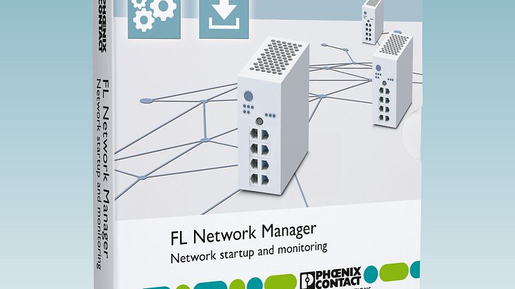 Central konfigurationsmjukvara FL Network Manager från Phoenix Contact
