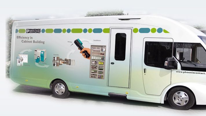 Velkommen ombord på Phoenix Contact Infoliner Tour 2015«Marking & Installation