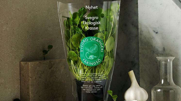 Svegro Vilda Smaker - ekologisk krasse_miljöbild