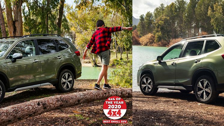 Fina utmärkelser för nya Subaru Forester
