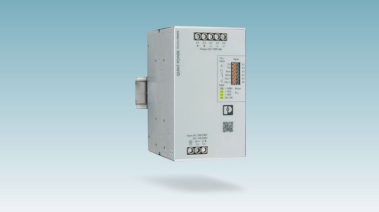 Powerful power supply with 110 V DC