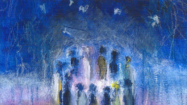 Coverbild des Flyers ‹Von Weihnachten bis Dreikönig am Goetheanum› von Christiane Haid