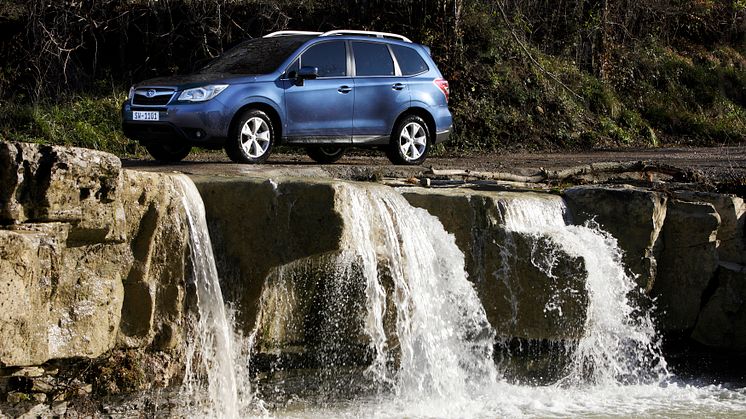 Uppdaterade Forester med Boxerdiesel Lineartronic