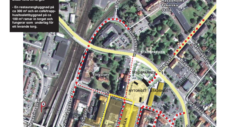 Nytorget kan omvandlas till modern mötesplats
