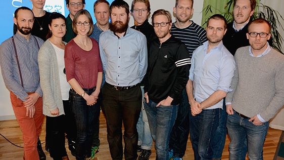 ST-läkare i programmet Sammanhållen karriär för forskande kliniker. (Se ovan text för namn.)