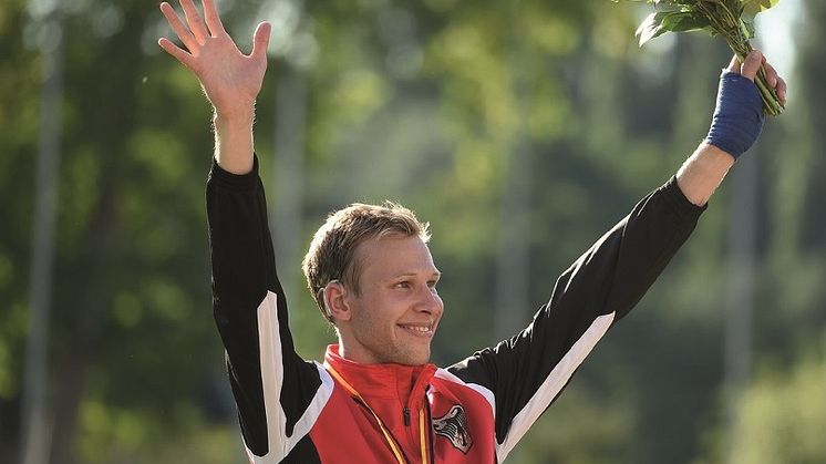 Großer Jubel nach Titelgewinn – Alexander Bley ist Europameister über 3.000 Meter Hindernis
