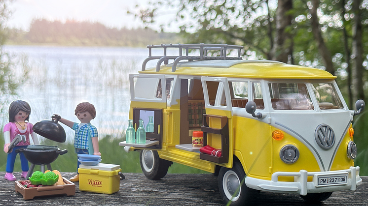 PLAYMOBIL_Edeka, Marktkauf und Netto_Grillabenteuer