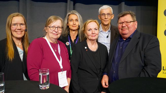 Deltagare i paneldebatten