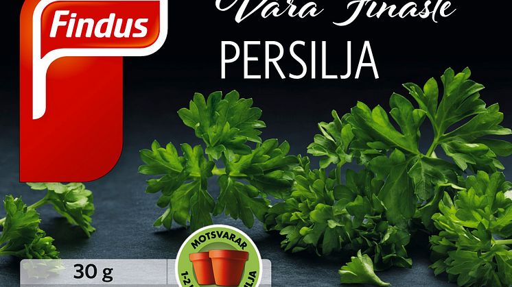 Findus återkallar produkten Våra finaste Persilja 30 gram, artikelnummer 3134
