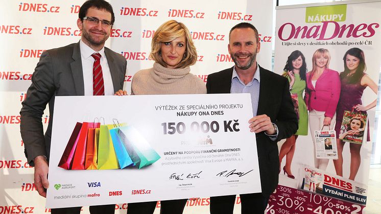 ​Visa Europe daruje milion liber na pomoc dětem