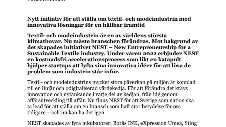 PM - Nytt initiativ för att ställa om textil och modeindustrin.pdf