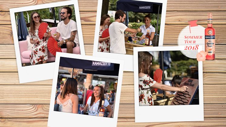 Ramazzotti Aperitivo Rosato auf Deutschland-Tour