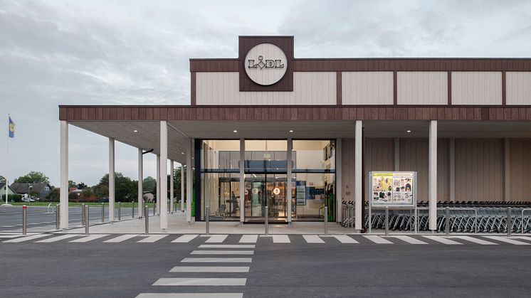 Lidl Visby: Sveriges første karbonnøytrale bygning.