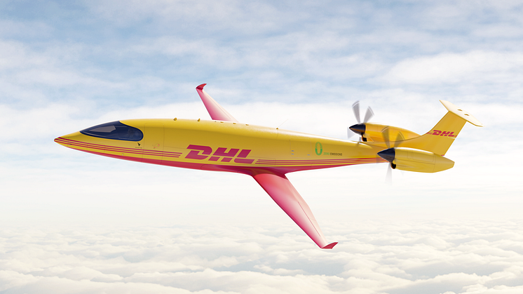 DHL Express formar framtiden för hållbar flygtransport med beställningen av de allra första elektriska fraktplanen från Eviation