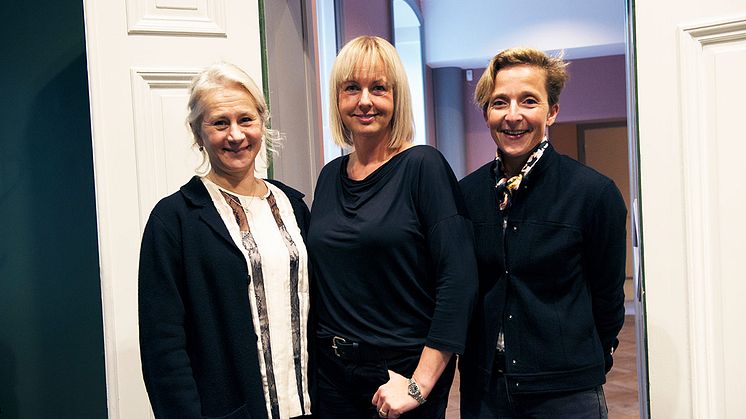 Agneta Marell, rektor Jönköping University, Charlotta Mellander, professor i nationalekonomi, Jönköping International Business School och Lovisa Hamrin, Carl-Olof och Jenz Hamrins Stiftelse. 