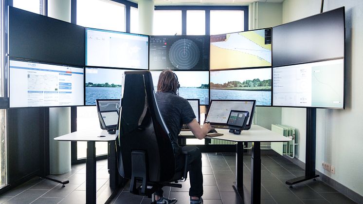 KONGSBERGautonomous vessel operations – Remote Operation Centre view