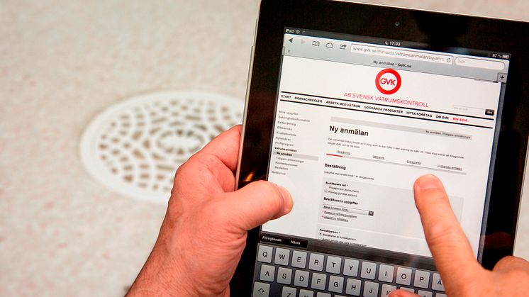 Enklare och snabbare rapportering med GVKs kvalitetsapp