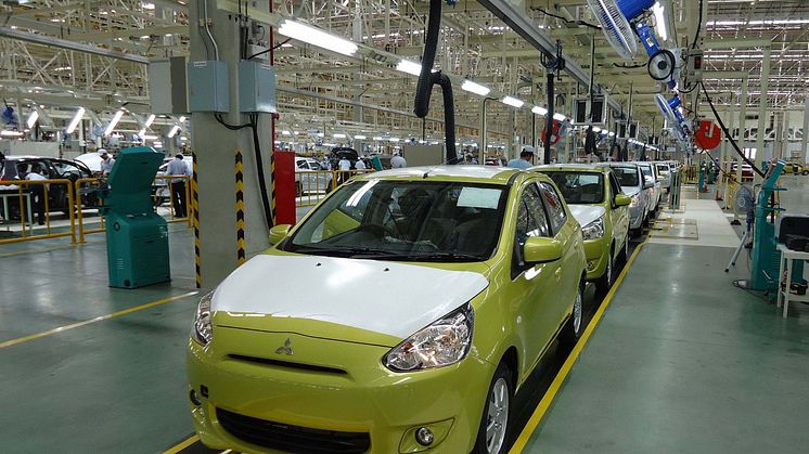 Mitsubishi øker i Thailand