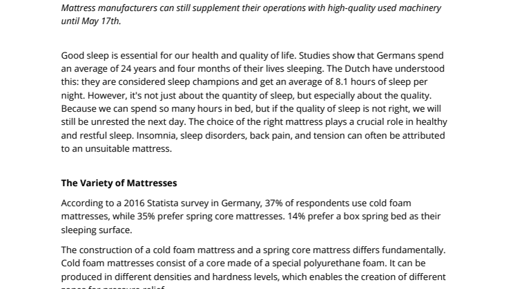 PR_100523_Mattress manufacturing.pdf