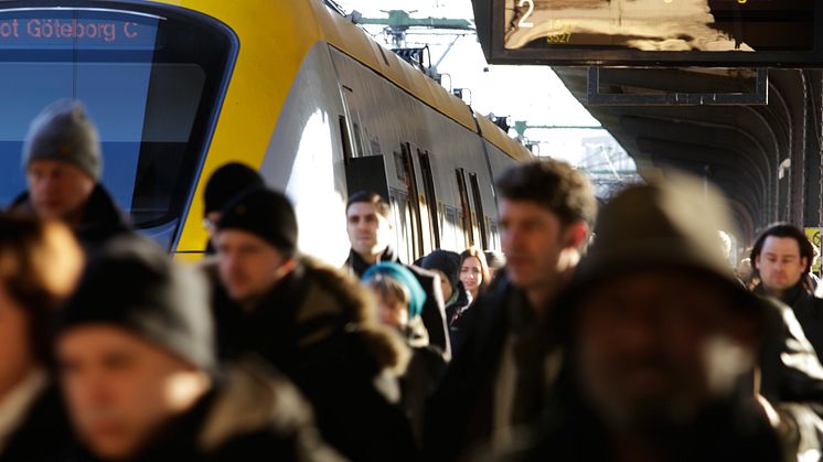 ​Resandet fortsätter att öka i den regionala kollektivtrafiken