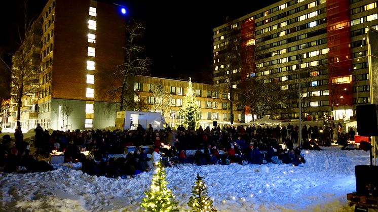 Friluftskino vinter