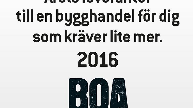 2016 års Bygma leverantör