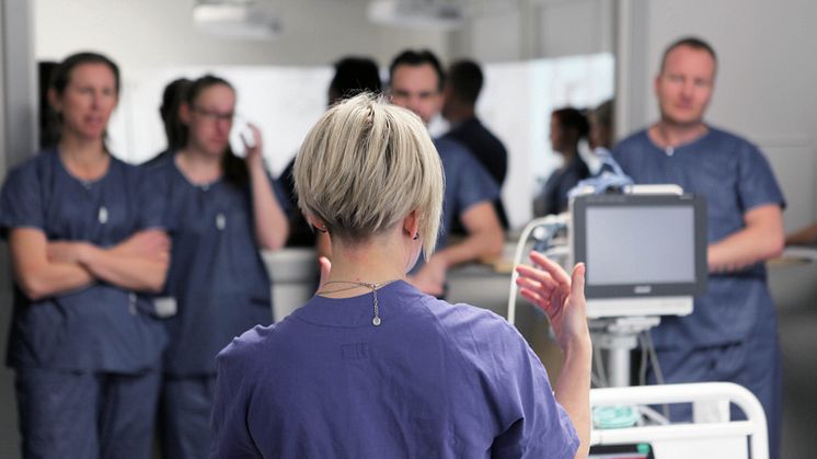Högskolans kliniska lärandecenter är central i arbetet med normmedvetet vårdande.