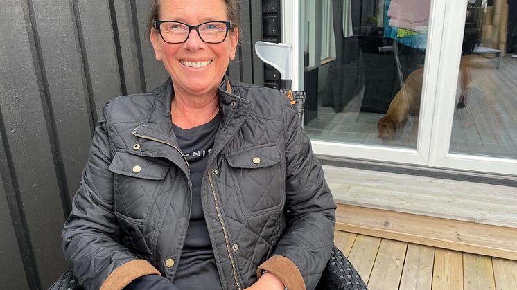 Malou Böhn är innovatören bakom axelrem till krycka och månandens innovatör i oktober.
