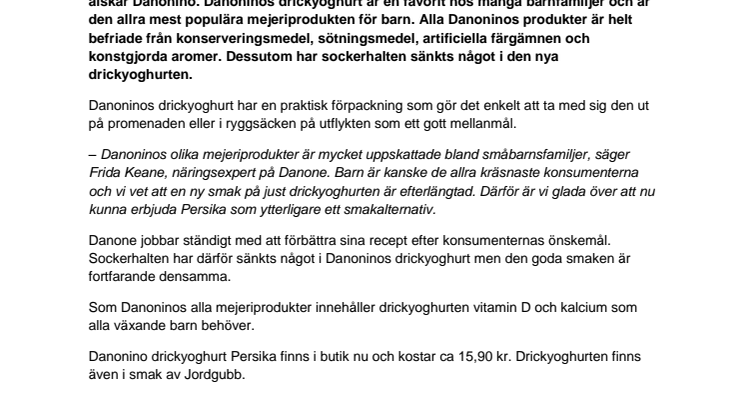  Barnens favorit nu i persikasmak! – Gott mellanmål inför utomhussäsongen