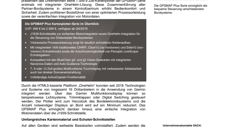 Neue Maßstäbe für das Connected Boat