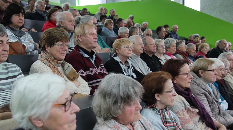 Ministerpräsident Dr. Dietmar Woidke eröffnete das 24. Sommersemester des Seniorenseminars der TH Wildaue