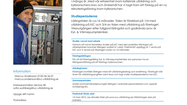 Ny satsning på nyrekrytering till branschen