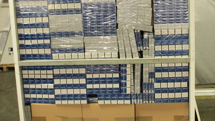 Cigarettes caught in the wash land lorry driver in jail
