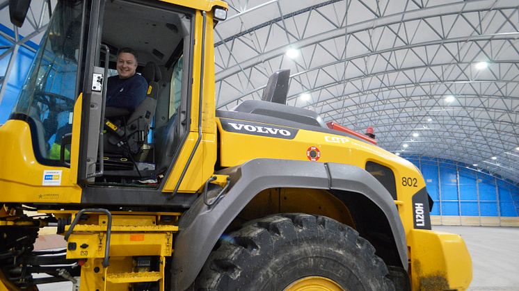 CMP Copenhagen Malmö Port miljösatsar med Polaris och LED mastbelysning