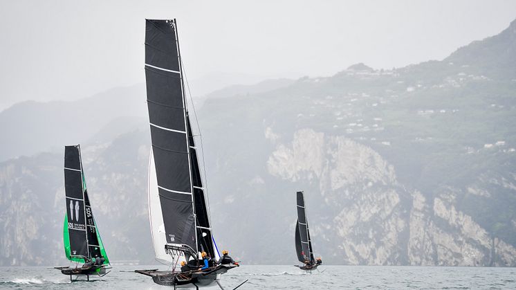 Persico F69 foiling sailing boat