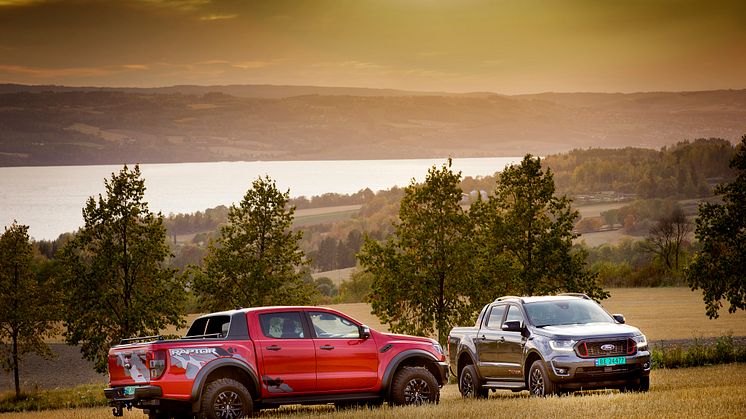 Ford Ranger Mest solgte pickup 2020