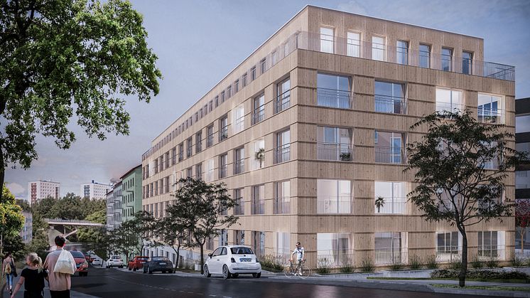 TITANIA Bostäder vid Bjursätragatan