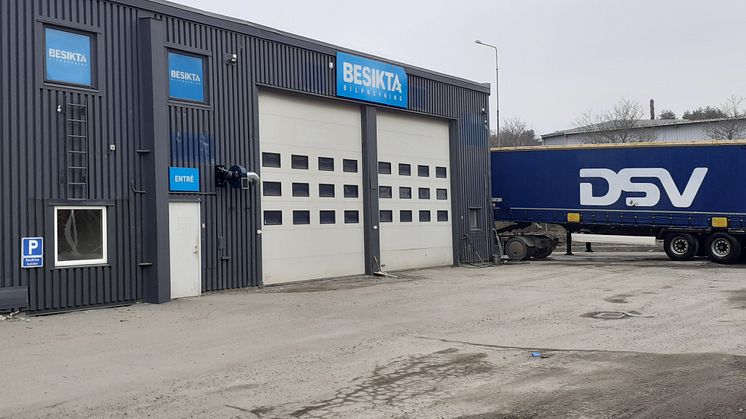 Besikta etablerar, i samarbete med DSV, ytterligare en station i Göteborg, Arendal