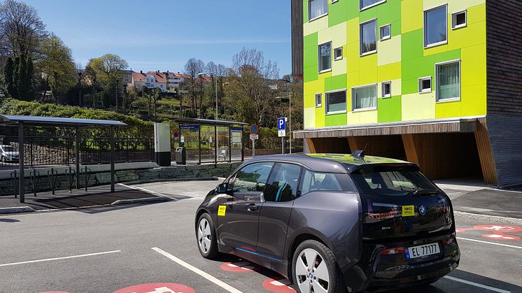 Mobilpunkt i Møllendalsveien, Bergen