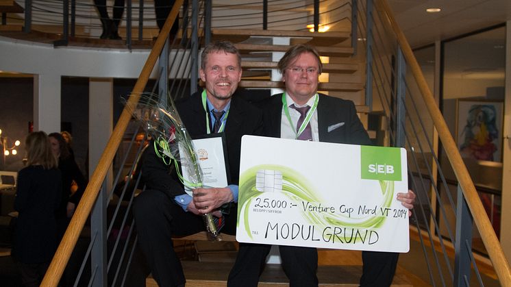 Modulgrund från Piteå en av vinnarna då Venture Cup Nord avgjordes
