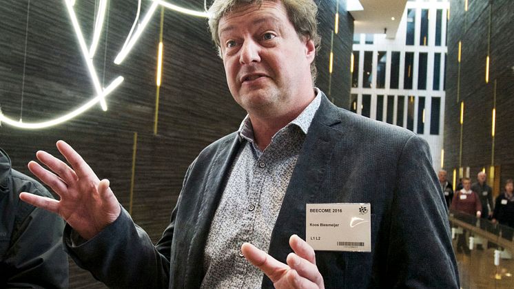 Vi behöver alla pollinerande insekter, säger professor Koos Biesmeijer från Naturalis i Holland.