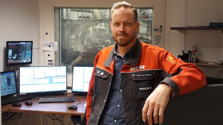 Marcus Lundh, avdelningschef på Volvo, blev i våras klar med sin utbildning. – Jag har fått en ökad förståelse för vikten av att ständigt utveckla organisationen och vårda vår kultur. 